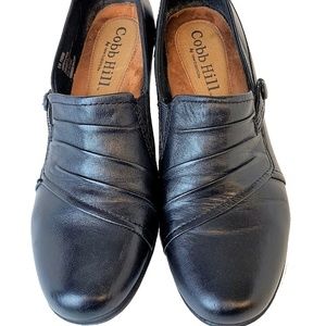 Cobb Hill New Balance Black Leather Heels 8.5M